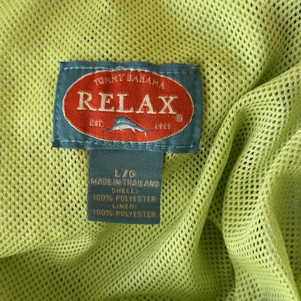 Tommy Bahama Swim Trunks Large Blue White Floral Cocktail Print Board Shorts‎